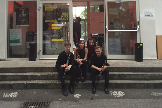 Tobias Fichtinger, Lisa-Maria Kogler, Rahi Sinaki und Felix Hagn