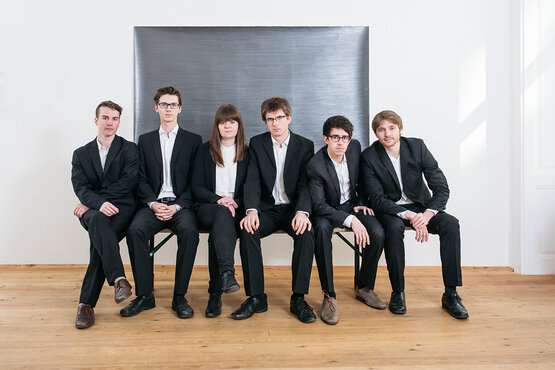 v.l.n.r.: Jakob Kammerer, Christian Amstätter-Zöchbauer, Beate Wiesinger, Alois Eberl, Richard Köster, Benjamin Daxbacher