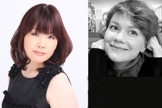 Fumika Fukaya und Aleksandra Kamenskaja