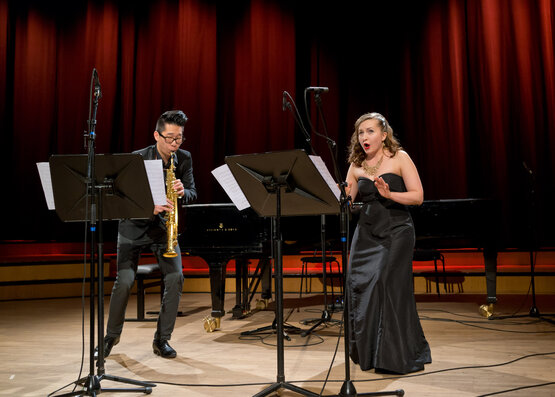 Suvi Väyrynen und Charles Hon Sun Ng alias Duo Sung © Wolfgang Simlinger