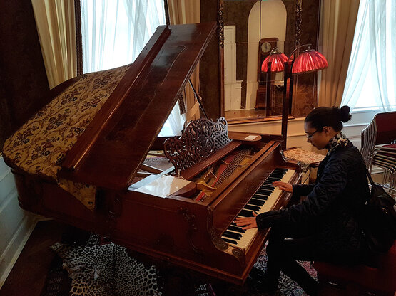 Bayreuth: Klavier von Franz Liszt