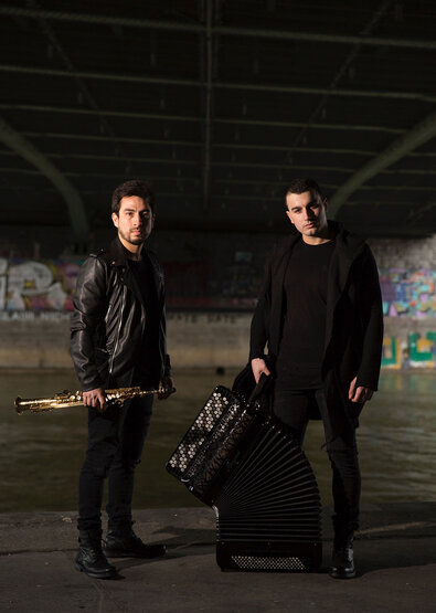 Alvaro Collao León (r.) und Djordje Davidovic (l.)