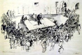 Podium Operette: Ja wir in Terezín - Operette und Kabarett in Theresienstadt