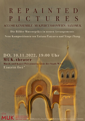 Repainted Pictures. accoMUKensemble — MUKpercUssionWIEN — SAXoMUK