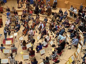 Probenfoto von Concerto Köln mit Kent Nagano © Concerto Köln