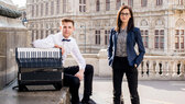 Damian Keller (Akkordeon) und Johanna Gossner (Klarinette)