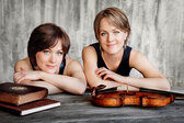 Tatiana Orlova (Klavier) und Yulia Orlova (Violine) 