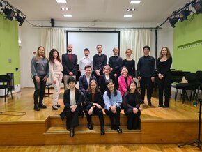 Share and Care. Konzertabend mit Studierenden von Nazanin Aghakhani, Jean Beers, Simeon Goshev und Natalia Villanueva García