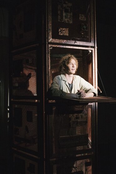 Ludwig Weißenberger in Mein ziemlich seltsamer Freund © Niko Havranek / Burgtheater