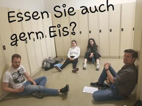 „Essen Sie auch gern Eis?“