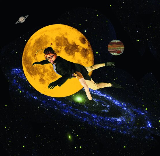 Peterchens Mondfahrt © Rainer Berson; Bildbearbeitung: Luisa Franz Kleopatra