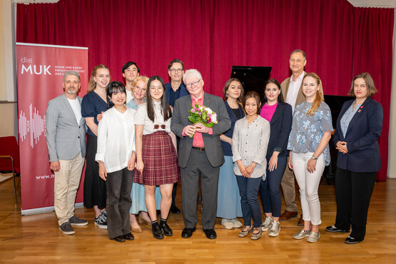 Graham Johnson an der MUK © Rudi Fröse
