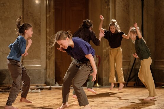 Performance "Tanzgeschichten" © Michael Gizicki